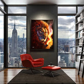 Toile - Boss Lion